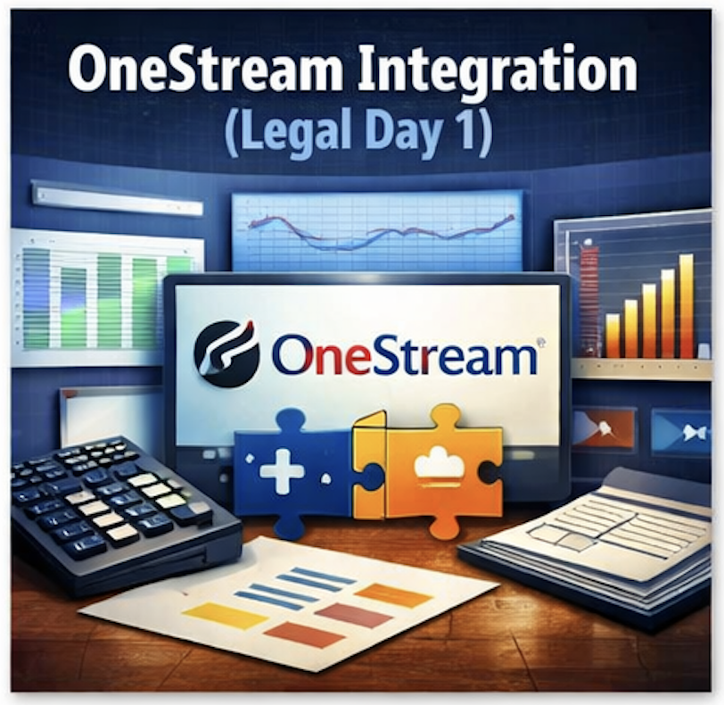 OneStream transformation and integration